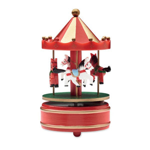 Mini giostra carillon Multicolore - personalizzabile con logo