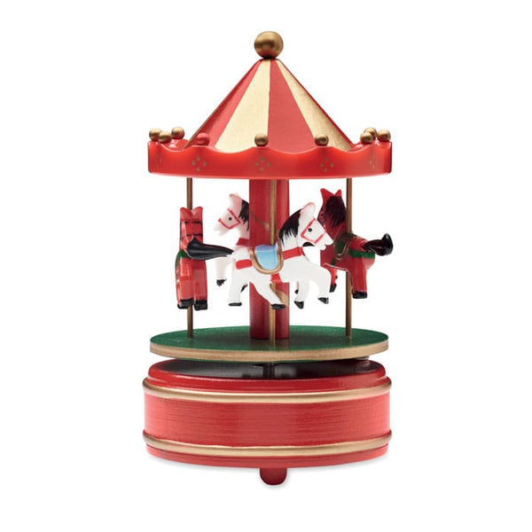 Mini giostra carillon Multicolore - personalizzabile con logo