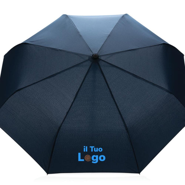 Mini ombrello auto apri/chiudi 21" rPET 190T Impact AWARE™ - personalizzabile con logo