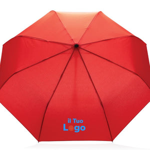 Mini ombrello auto apri/chiudi 21" rPET 190T Impact AWARE™ - personalizzabile con logo