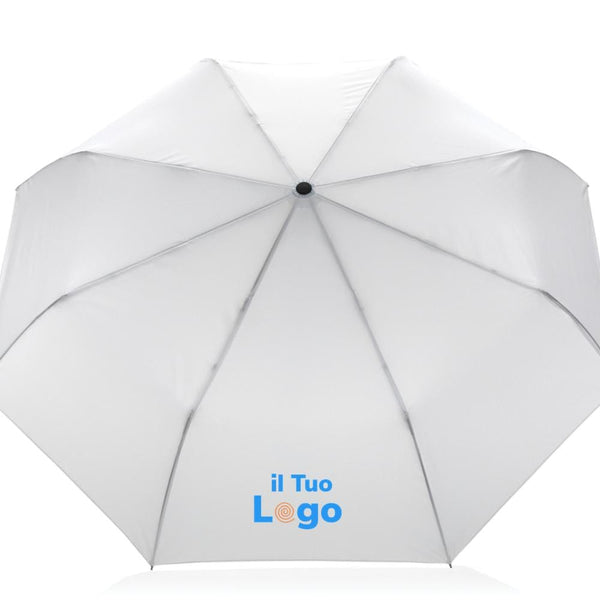 Mini ombrello auto apri/chiudi 21" rPET 190T Impact AWARE™ - personalizzabile con logo