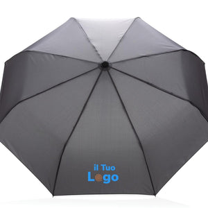 Mini ombrello auto apri/chiudi 21" rPET 190T Impact AWARE™ - personalizzabile con logo