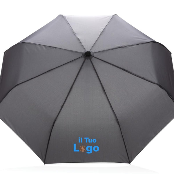 Mini ombrello auto apri/chiudi 21" rPET 190T Impact AWARE™ - personalizzabile con logo