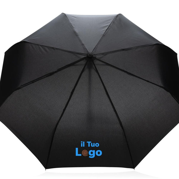 Mini ombrello auto apri/chiudi 21" rPET 190T Impact AWARE™ - personalizzabile con logo