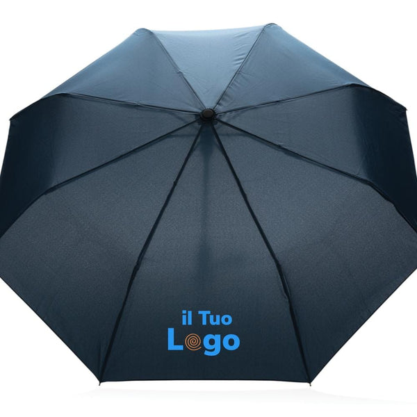 Mini ombrello automatico  20.5" rPET 190T Impact AWARE™ - personalizzabile con logo