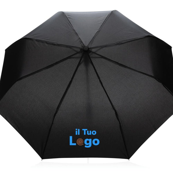 Mini ombrello automatico  20.5" rPET 190T Impact AWARE™ - personalizzabile con logo