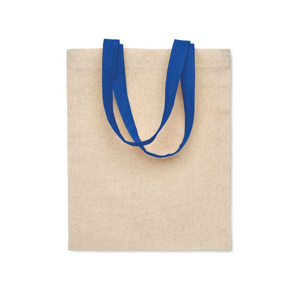 Mini shopper in cotone 140 gr/m² Blu Royal - personalizzabile con logo