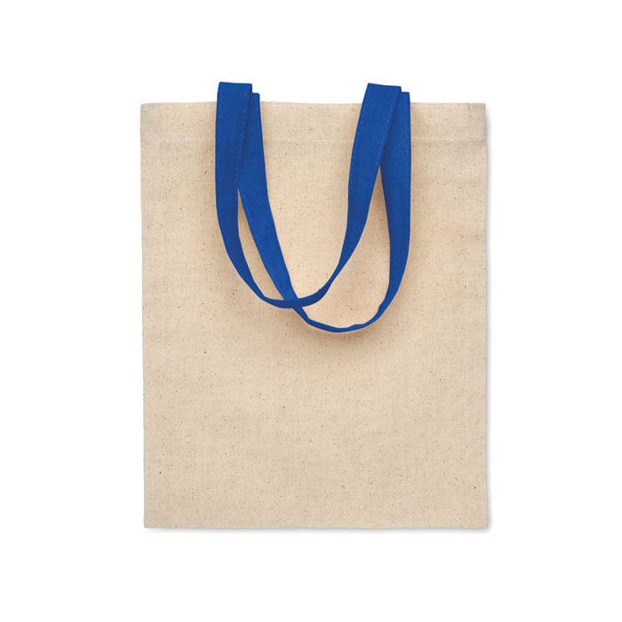 Mini shopper in cotone 140 gr/m² Blu Royal - personalizzabile con logo