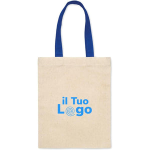 Mini shopper in cotone 140 gr/m² - personalizzabile con logo