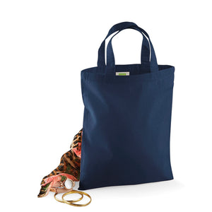 Mini Shopper in Cotone blu / UNICA - personalizzabile con logo