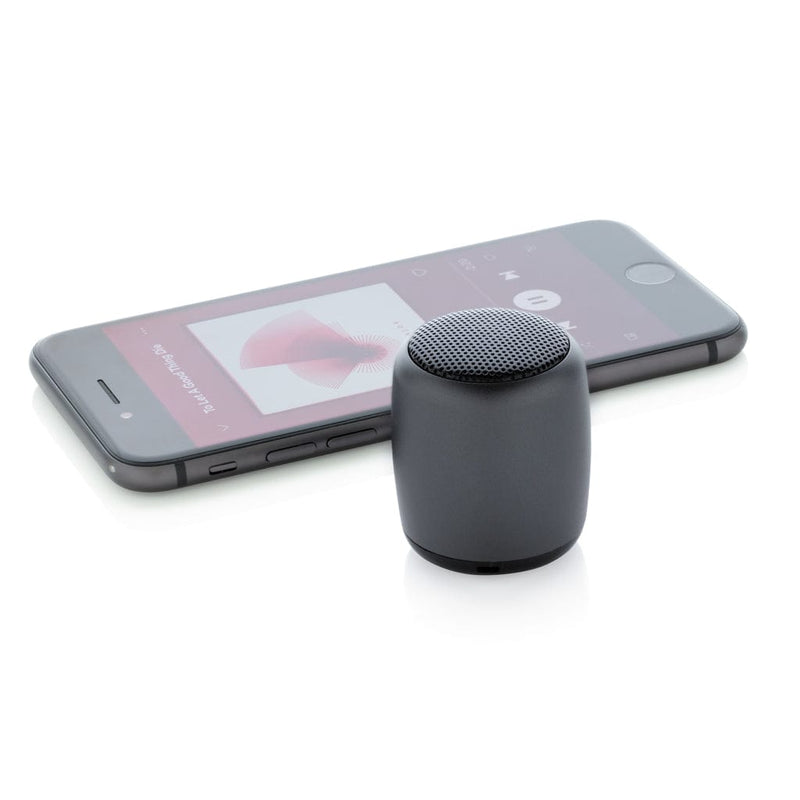 Mini speaker wireless in alluminio - personalizzabile con logo