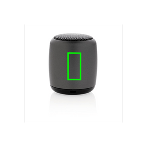 Mini speaker wireless in alluminio - personalizzabile con logo