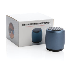 Mini speaker wireless in alluminio - personalizzabile con logo