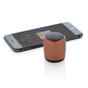 Mini speaker wireless in alluminio - personalizzabile con logo