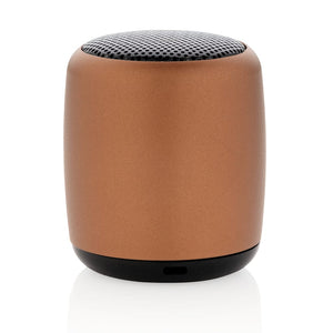 Mini speaker wireless in alluminio - personalizzabile con logo