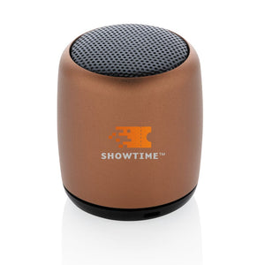 Mini speaker wireless in alluminio - personalizzabile con logo