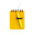 Mini Taccuino Duxo giallo - personalizzabile con logo