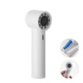 Mini ventilatore portatile ad a Bianco - personalizzabile con logo
