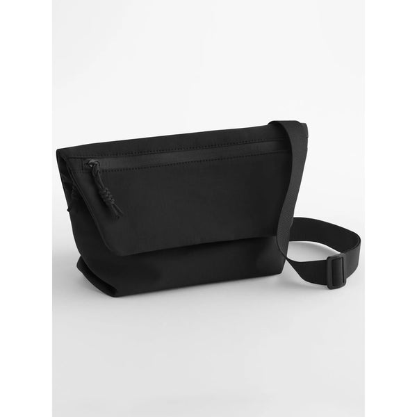 Minimal Lifestyle Mini Messenger nero - personalizzabile con logo