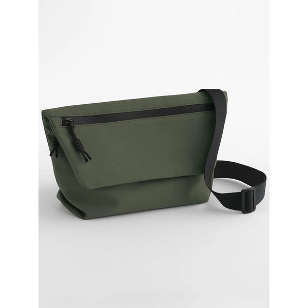 Minimal Lifestyle Mini Messenger verde - personalizzabile con logo