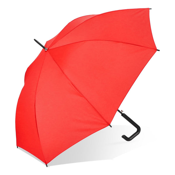 Mistralwood 190T Pongee 23" Ombrello Apertura automatica Rosso - personalizzabile con logo