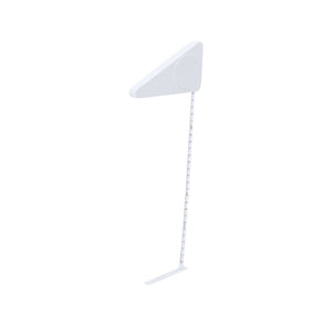 Misuratore Pesek bianco - personalizzabile con logo