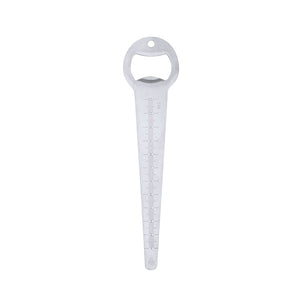 Misuratore Profondità Semi Apribottiglia Katon color argento - personalizzabile con logo