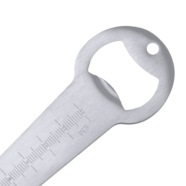Misuratore Profondità Semi Apribottiglia Katon color argento - personalizzabile con logo