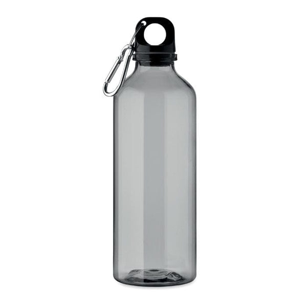 Bottiglia RPET 500ml trasparente grigio - personalizzabile con logo