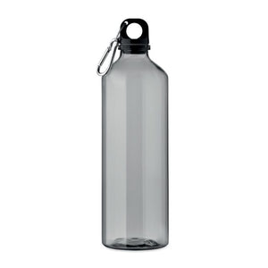Bottiglia in RPET 750ml trasparente grigio - personalizzabile con logo