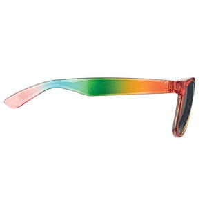 Occhiali da sole rainbow con UV400 arcobaleno - personalizzabile con logo