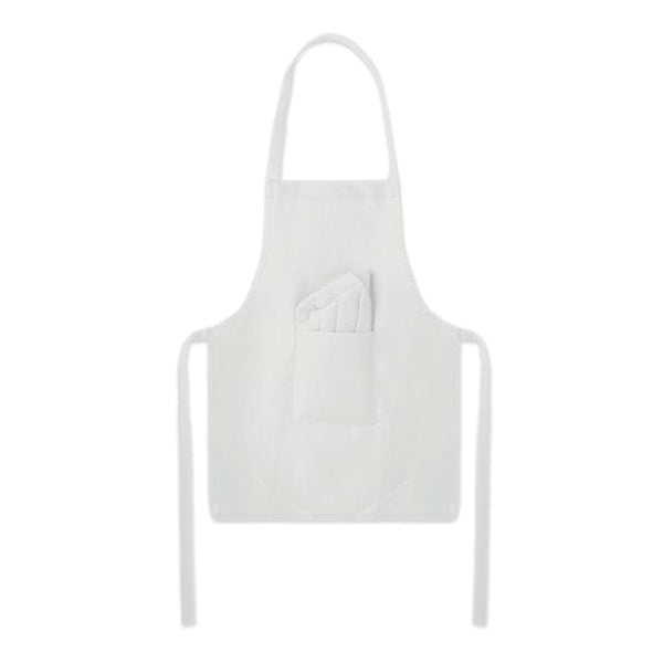 Set da cucina grembiule per bambini - personalizzabile con logo