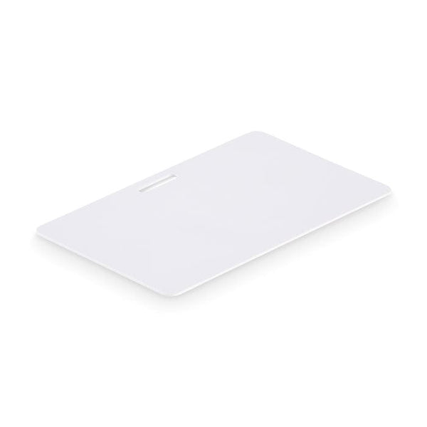 Badge con lanyard 54 x 86 mm Bianco - personalizzabile con logo