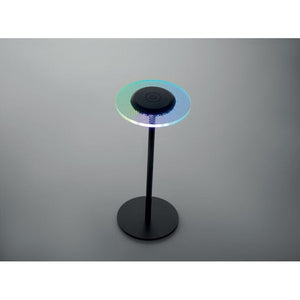 Lampada da tavolo in ferro RGB Nero - personalizzabile con logo