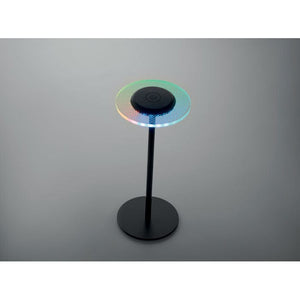 Lampada da tavolo in ferro RGB Nero - personalizzabile con logo