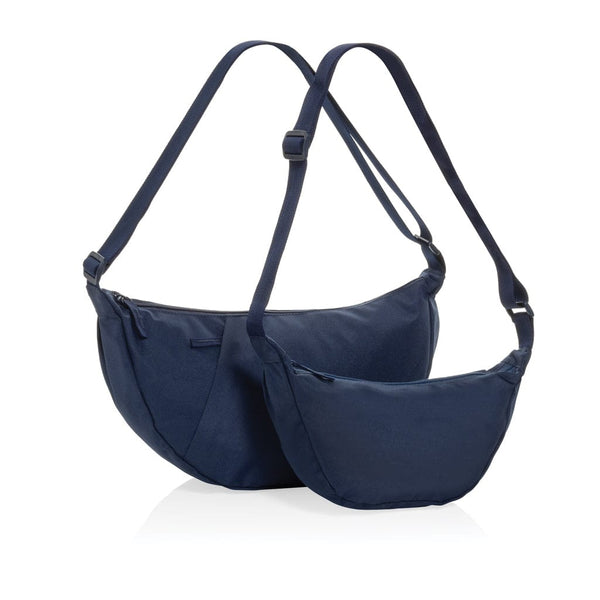 Monospalla marsupio Crescent XL in rPET AWARE™ - personalizzabile con logo