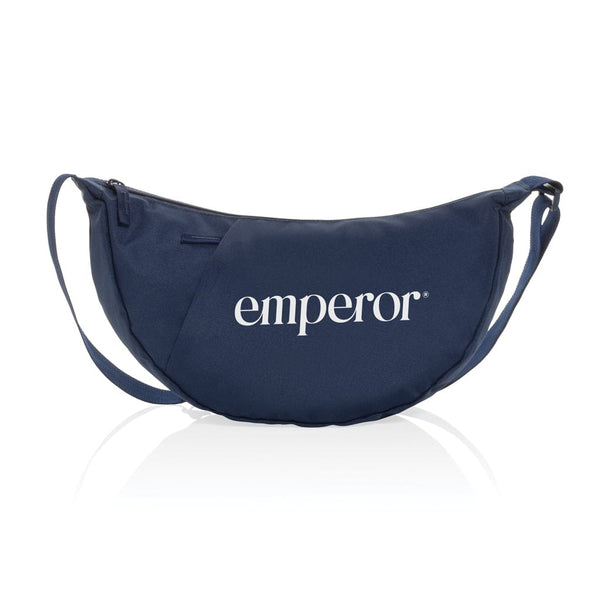 Monospalla marsupio Crescent XL in rPET AWARE™ - personalizzabile con logo