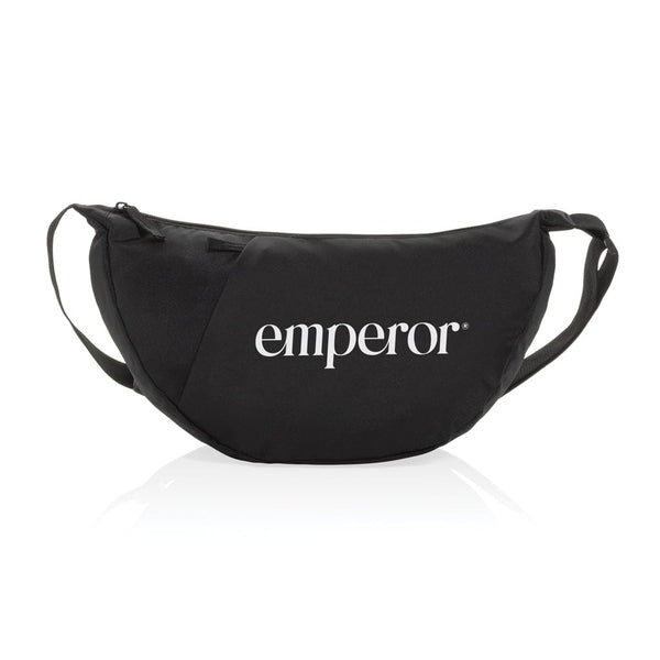 Monospalla marsupio Crescent XL in rPET AWARE™ - personalizzabile con logo