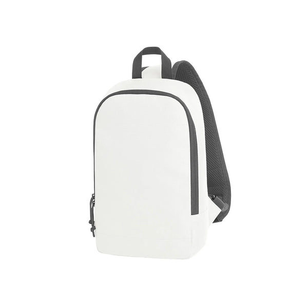Monostrap TREND bianco - personalizzabile con logo