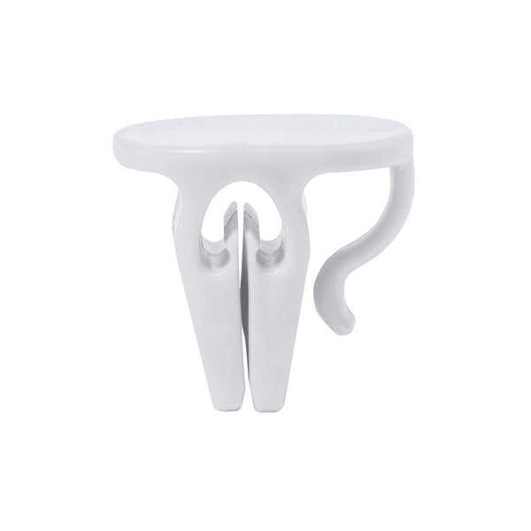 Morsetto Portabicchiere Tusca bianco - personalizzabile con logo