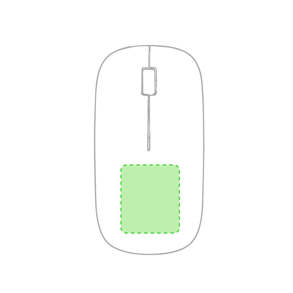 Mouse Antibatterico Supot bianco - personalizzabile con logo