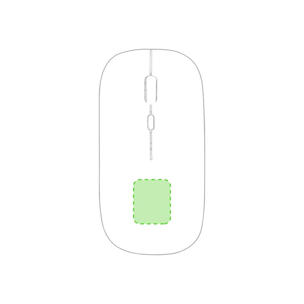 Mouse Chestir RCS bianco - personalizzabile con logo