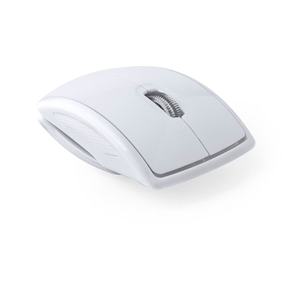 Mouse Lenbal bianco - personalizzabile con logo