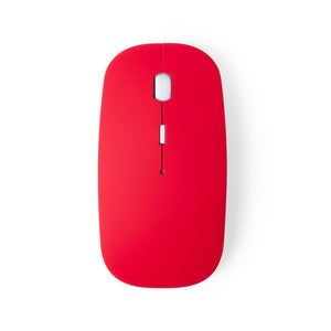 Mouse Lyster rosso - personalizzabile con logo