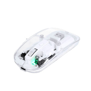 Mouse Mirabek bianco - personalizzabile con logo