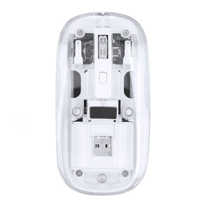 Mouse Mirabek bianco - personalizzabile con logo