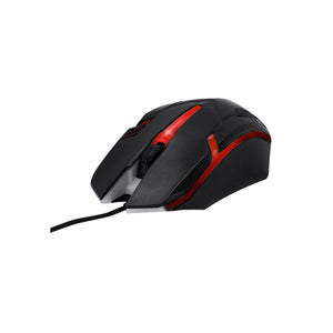 Mouse Qinox nero - personalizzabile con logo