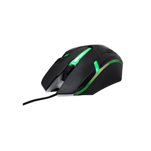 Mouse Qinox nero - personalizzabile con logo