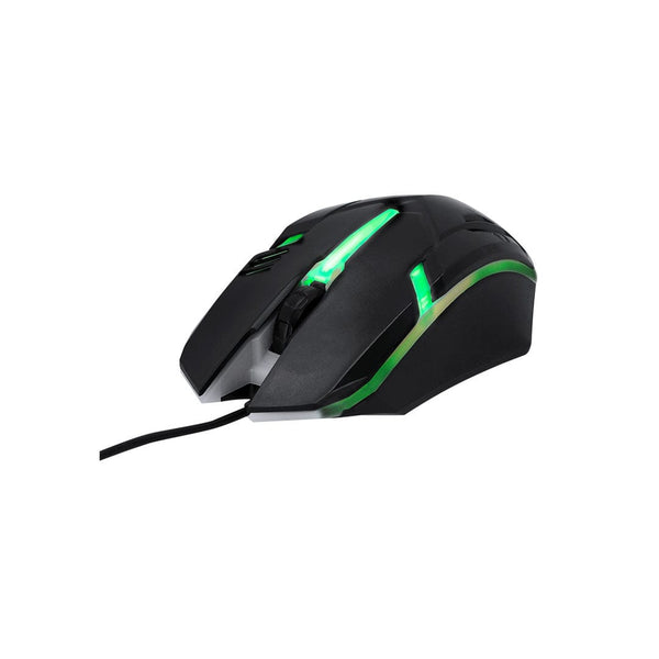Mouse Qinox nero - personalizzabile con logo