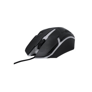 Mouse Qinox nero - personalizzabile con logo